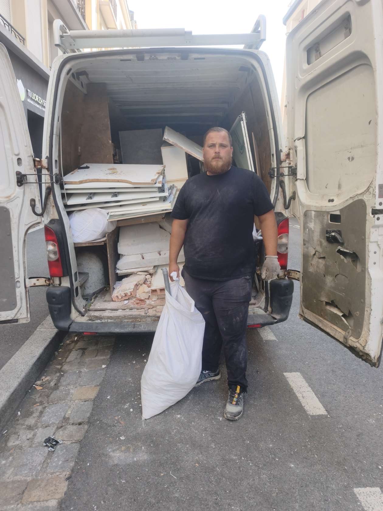 L'équipe LF Débarras à Brest