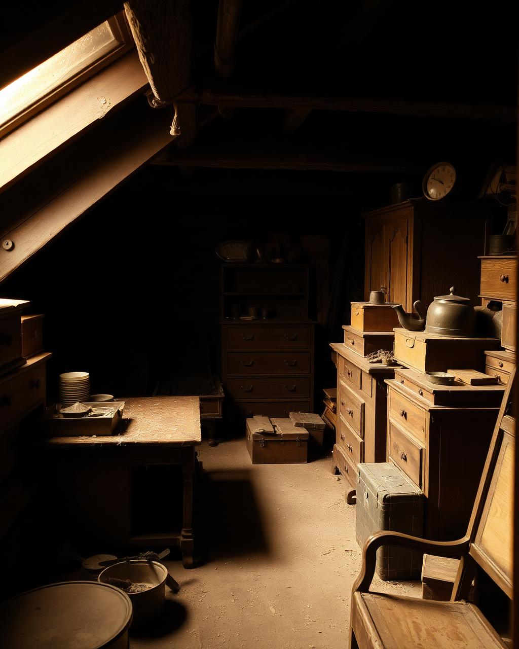 Caves, greniers & garages